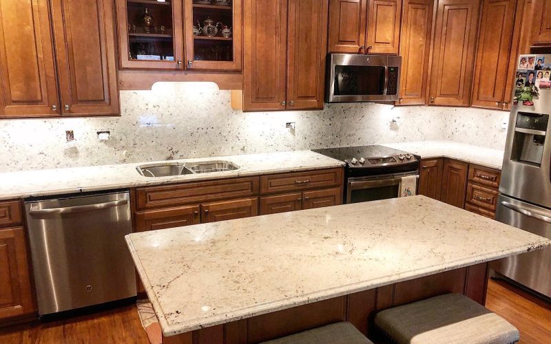 Traditional Kitchen Remodel in Glenview, IL by DTK Stone Works project photo