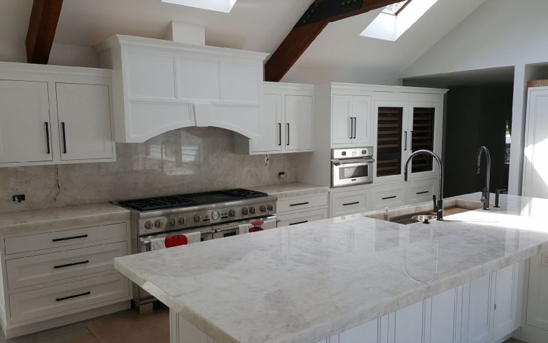 Modern Traditional Kitchen Remodel by DTK Stone Works project photo