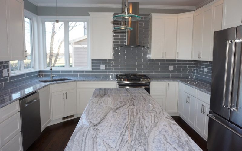 Contemporary Transitional Kitchen Remodel by DTK Stone Works project photo